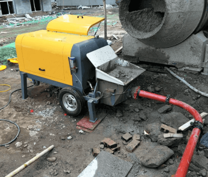 Concrete Pump, Types of Concrete Pump, How Concrete Pump Works and its Uses, Advantages, Disadvantages