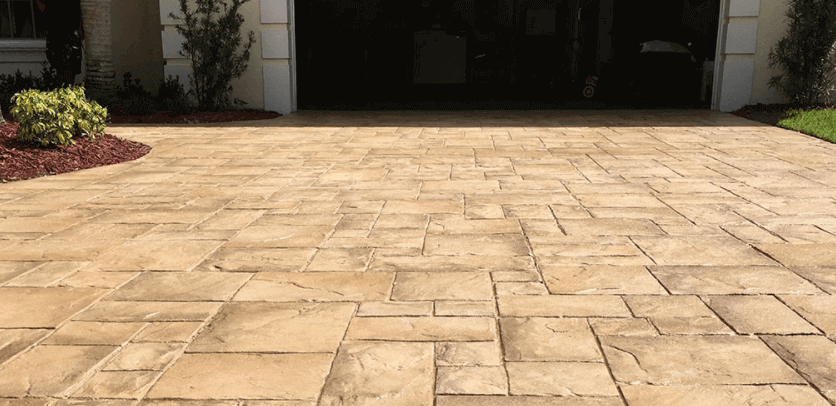 Stamped Concrete Flooring – Cost, Process, Application & Materials